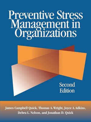 cover image of Preventive Stress Management in Organizations